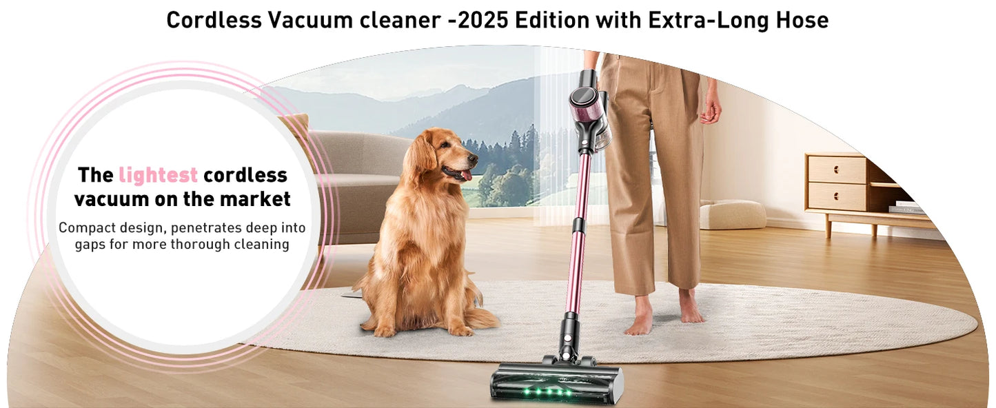 Ultimate Clean: 10-in-1 Cordless Vacuum with Powerful Suction