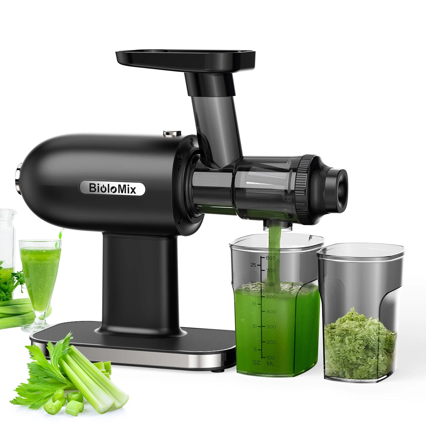 BioloMix Cold Press Juicer|Blenders Slow Masticating Reverse