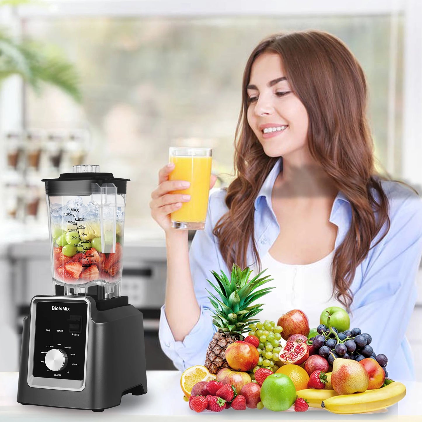 The Ultimate All-in-One Professional Blender for Smoothies, Soups & More