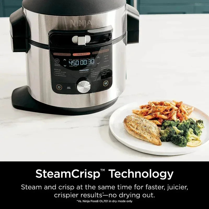 Ninja Foodi SMART XL 8-Qt. Pressure Cooker Steam Fryer