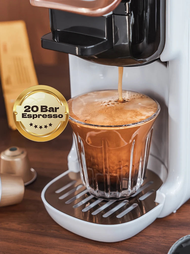 HiBREW 5 In 1 Capsule Coffee Machine Dolce Gusto Nespresso