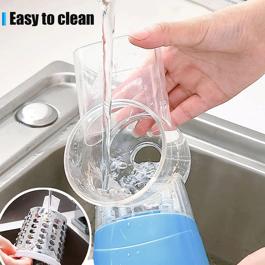 3-in-1 Rotary Vegetable & Cheese Slicer