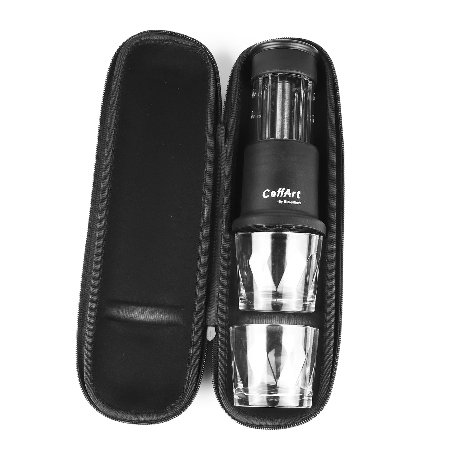 2-in-1 Portable Espresso Maker | Manual Coffee Press for Nespresso Capsules & Ground Coffee - Perfect for Travel & Camping