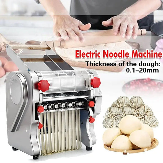 550W Electric Pasta Maker: Make Fresh Noodles & Dumplings