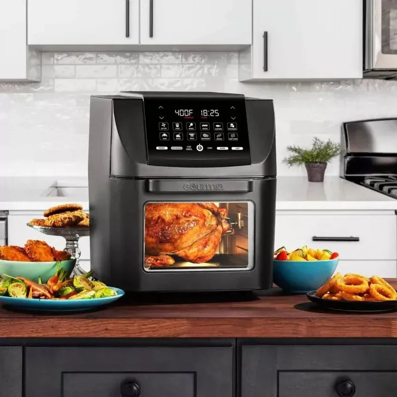 Gourmia 14QT Digital Air Fryer Oven: 12-in-1 Multi-Cooker
