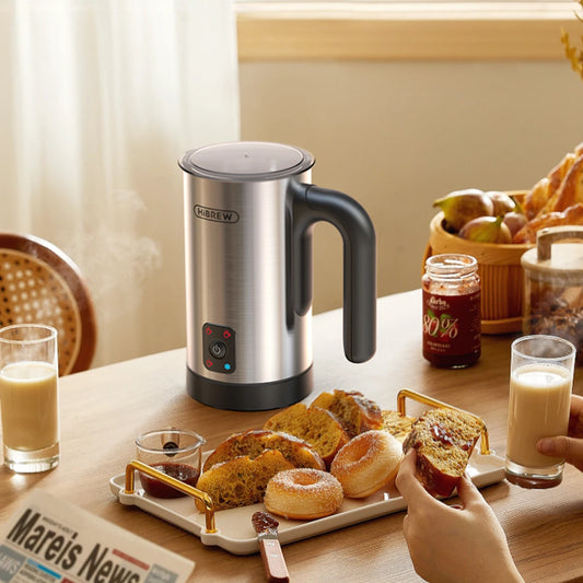 4-in-1 Automatic Milk Frother: Hot & Cold, Latte Perfection