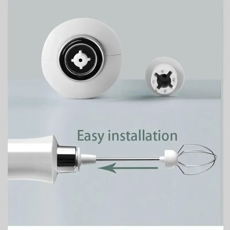 3-in-1 Wireless Milk Frother: Your Secret to Perfect Coffee & Baking