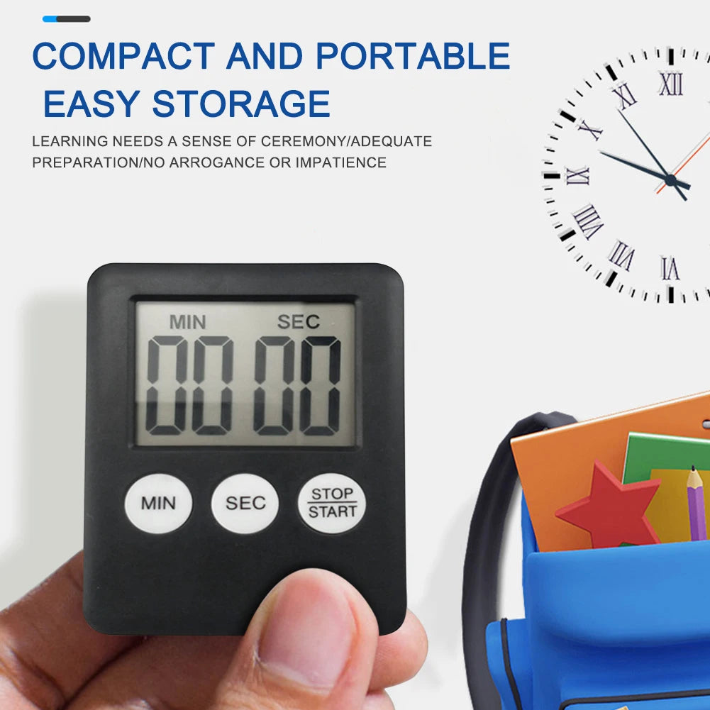 Multi-Pack Digital Timer: Kitchen, Sports & More!