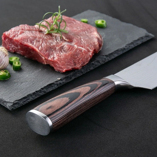 8-Inch Japanese Kiritsuke Knife: Precision Cutting for Every Dish