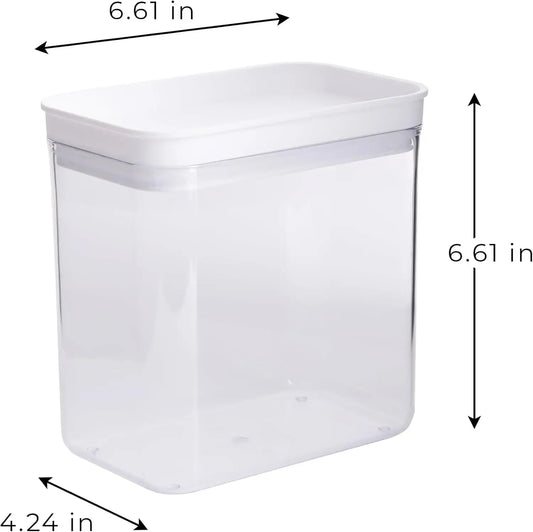 Airtight Food Storage Container - Stackable & Microwave Safe