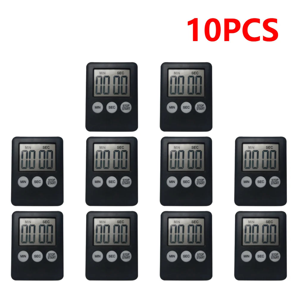Multi-Pack Digital Timer: Kitchen, Sports & More!