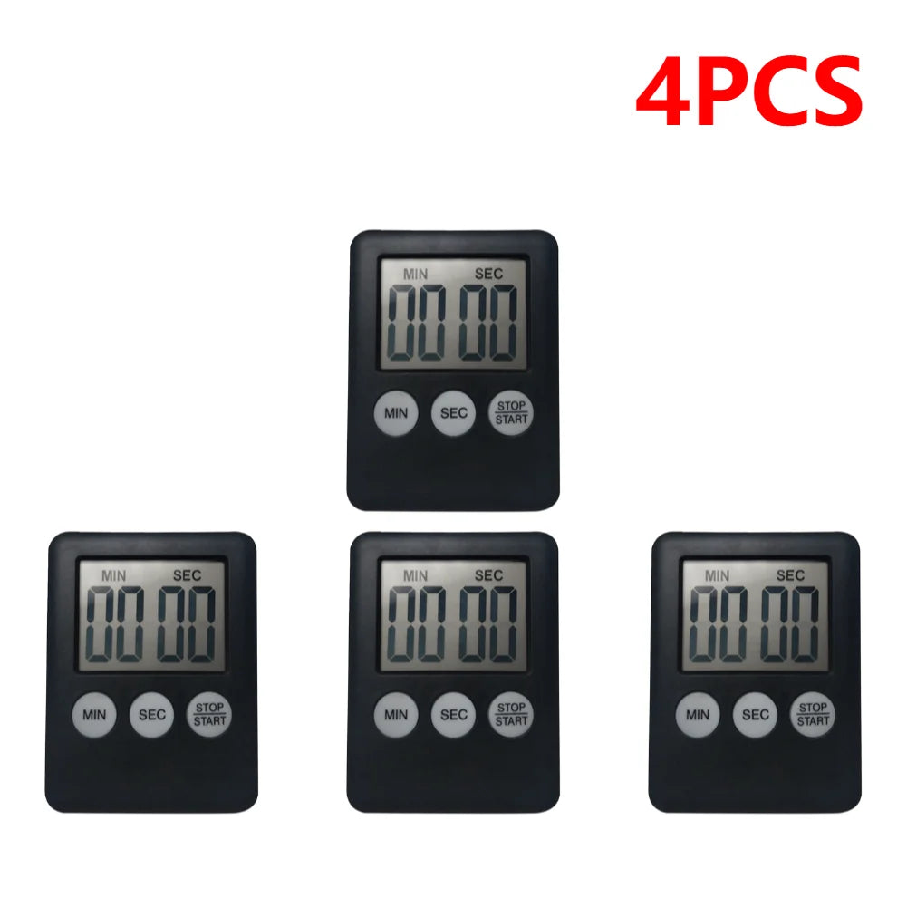 Multi-Pack Digital Timer: Kitchen, Sports & More!