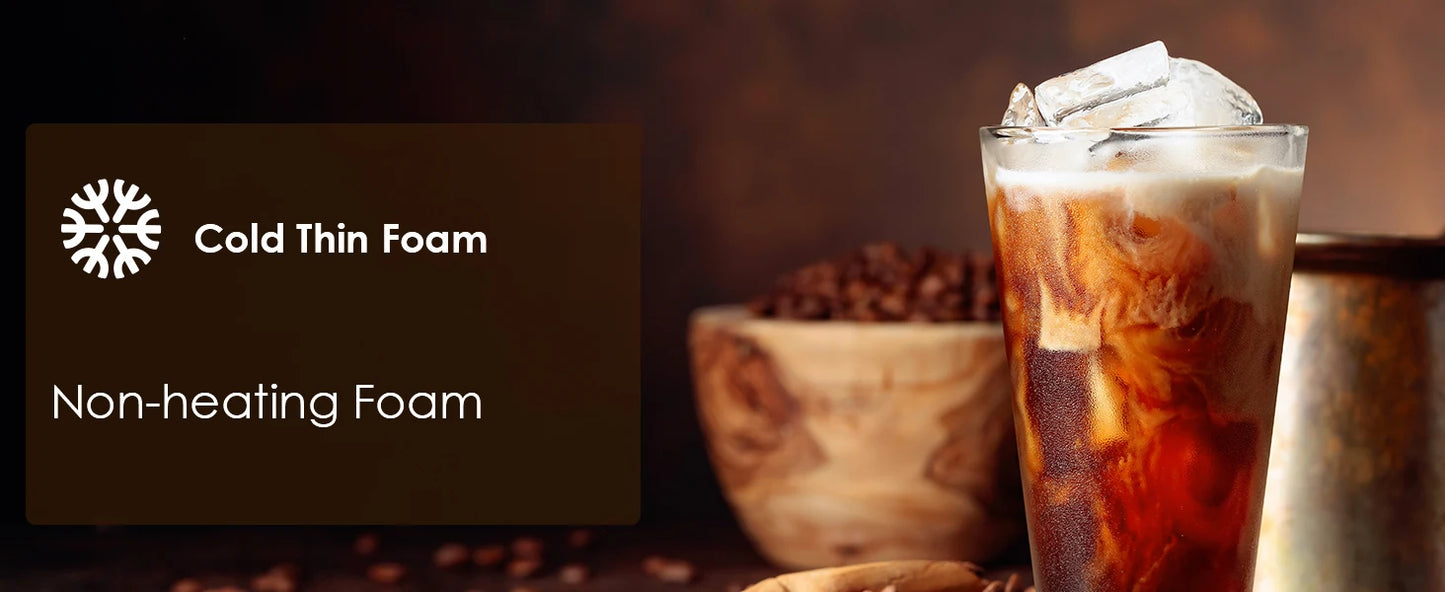 5-in-1 Milk Frother: Create Perfect Lattes at Home