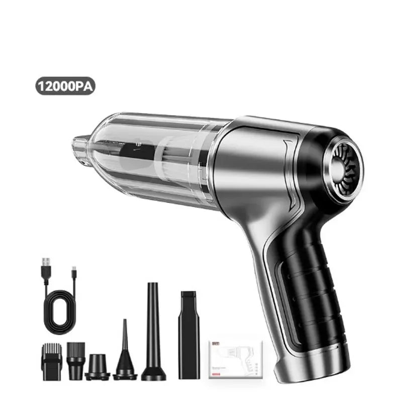 Cordless Handheld Vacuum Cleaner - 12000Pa Suction Power