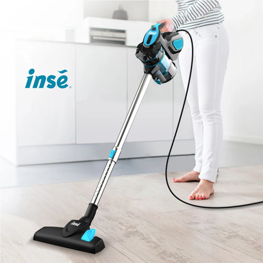INSE I5 Lightweight Corded Stick Vacuum (18,000Pa Suction)
