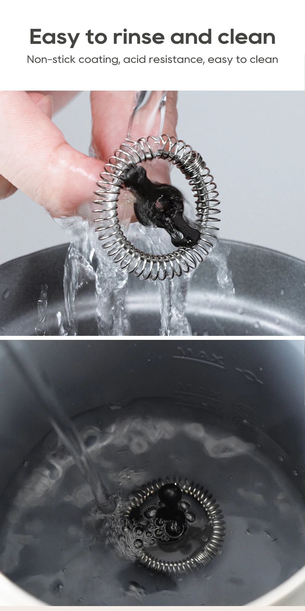 4-in-1 Automatic Milk Frother: Hot & Cold, Latte Perfection