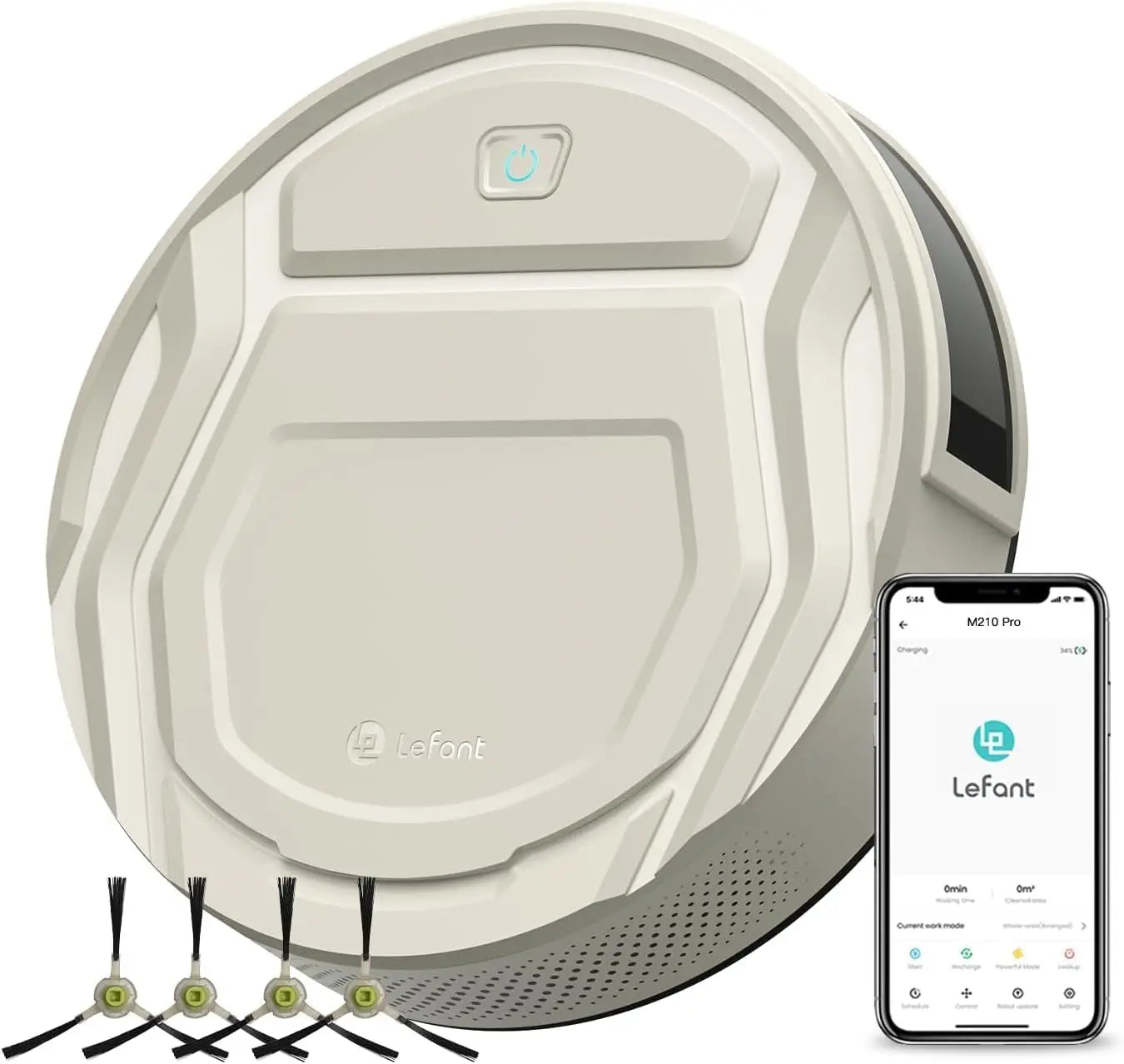 Lefant M210 Pro Smart Robot Vacuum with 2200Pa Power-Suction