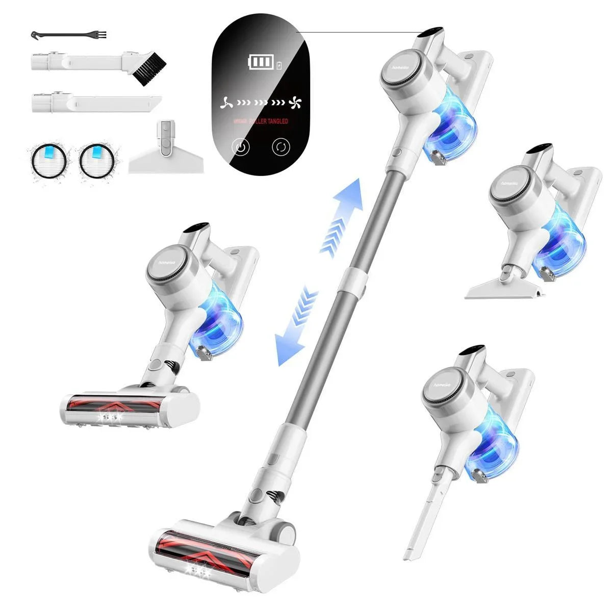 Homeika Cordless Vacuum: Powerful Cleaning, Effortless Living