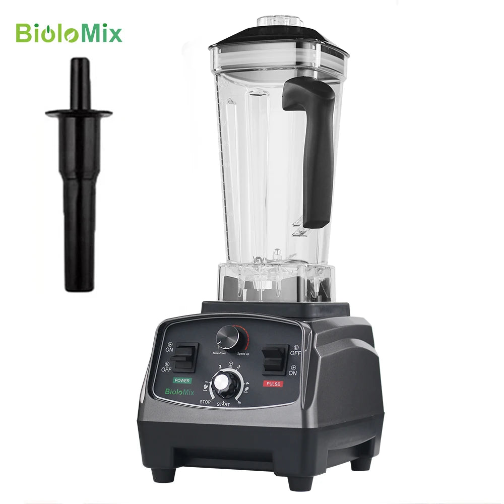 Biolomix 3HP 2200W Blender Timer Juicer 2L BPA Free