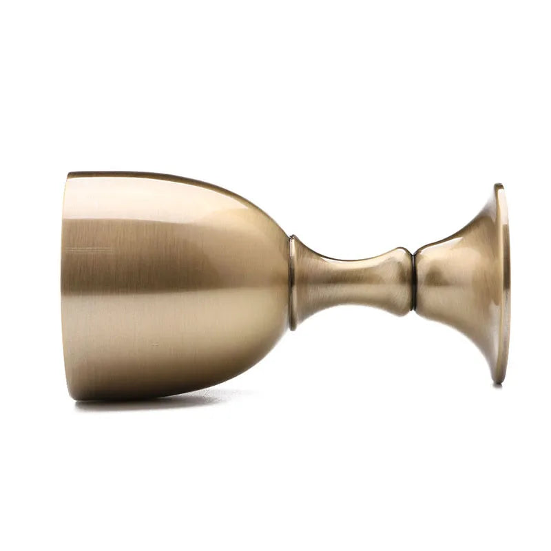 Vintage Copper Wine Goblet - Handcrafted 100ml Chalice