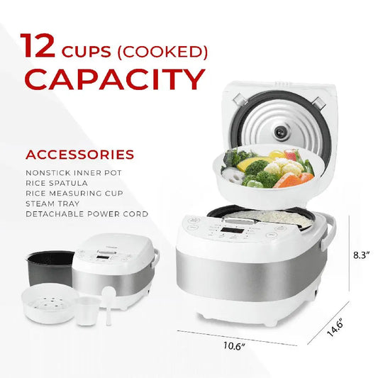 CUCKOO 6-Cup Micom Rice Cooker & Warmer (CR-0605F)