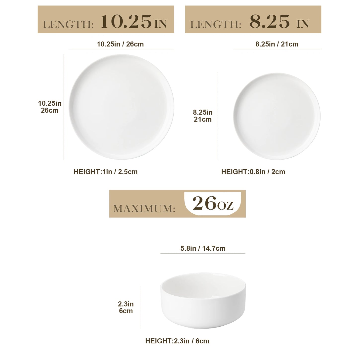 12/24-Piece Porcelain Dinnerware Set - Cartoon Design, Microwave & Dishwasher Safe