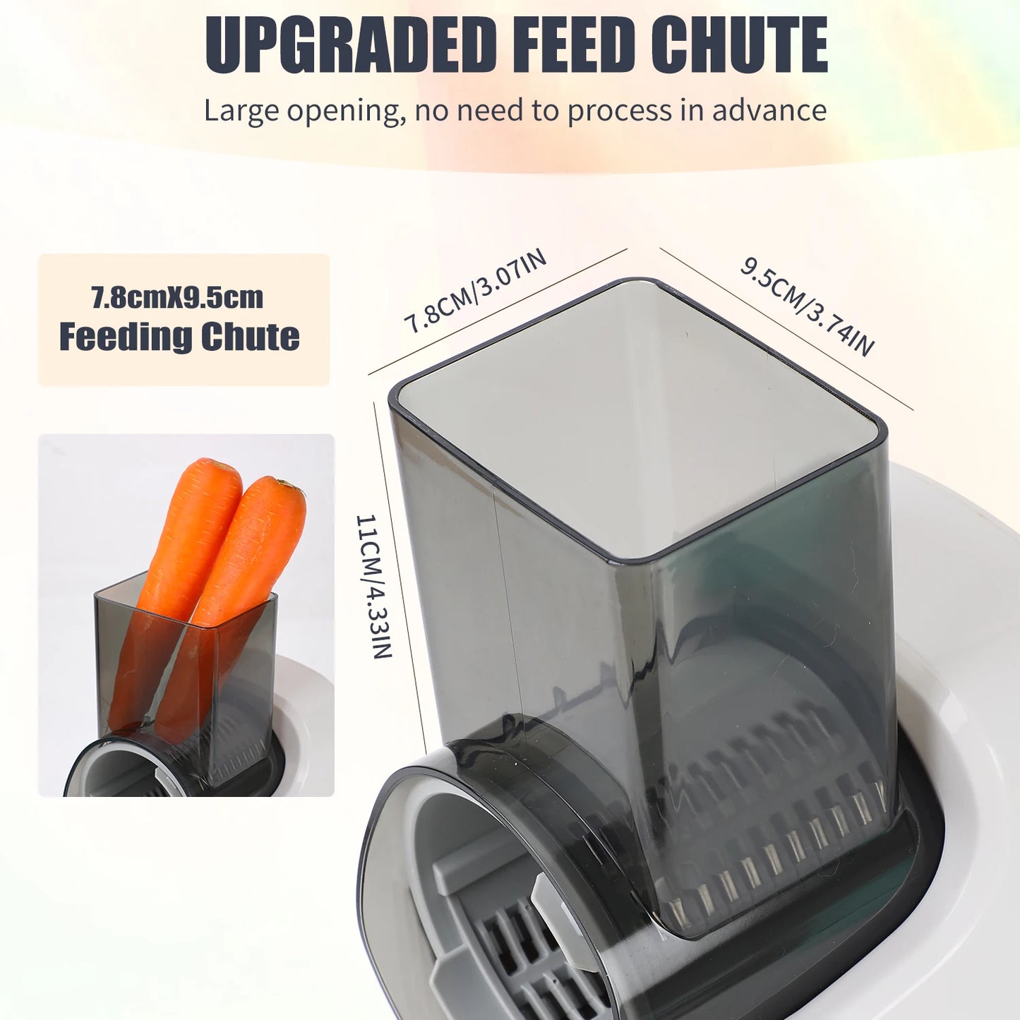 3-in-1 Electric Food Slicer & Grater
