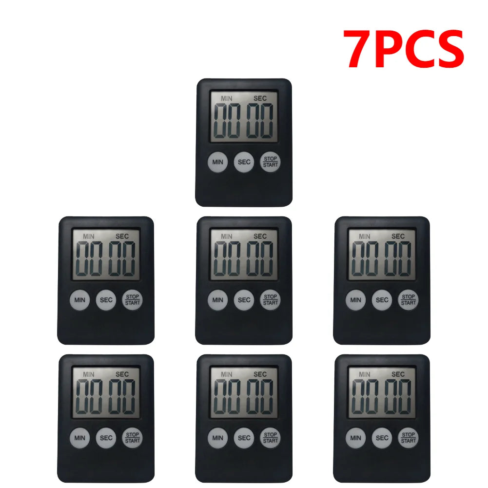 Multi-Pack Digital Timer: Kitchen, Sports & More!
