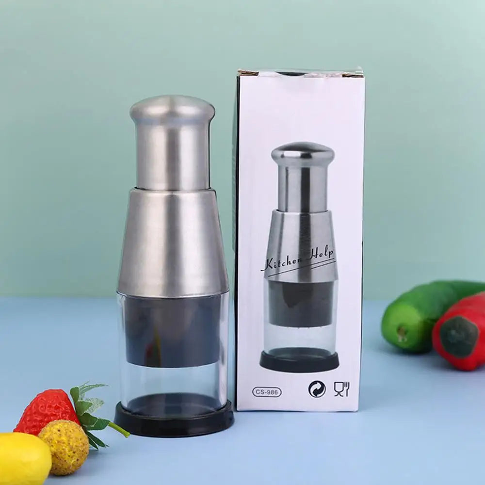 Effortless Garlic Chopper: Instant Mincing, No Tears!