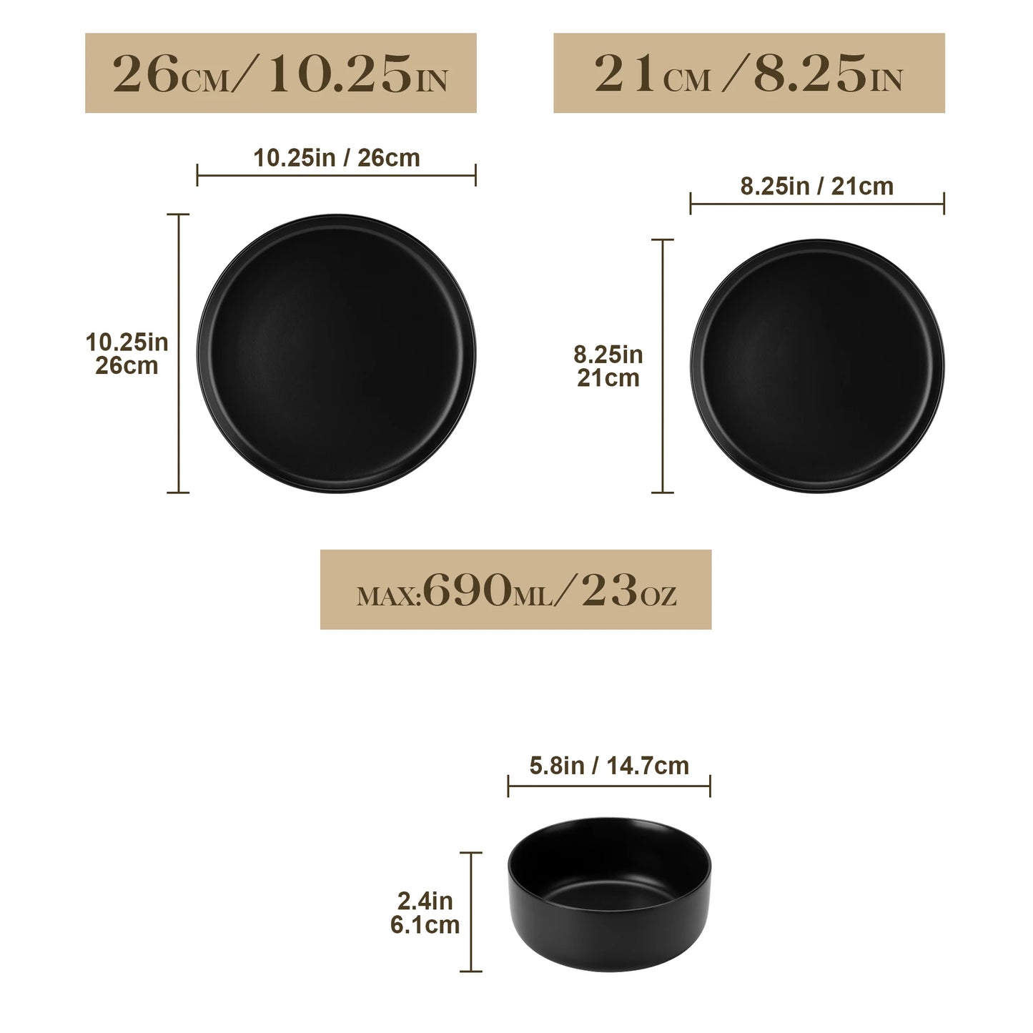 12/24-Piece Porcelain Dinnerware Set - Cartoon Design, Microwave & Dishwasher Safe