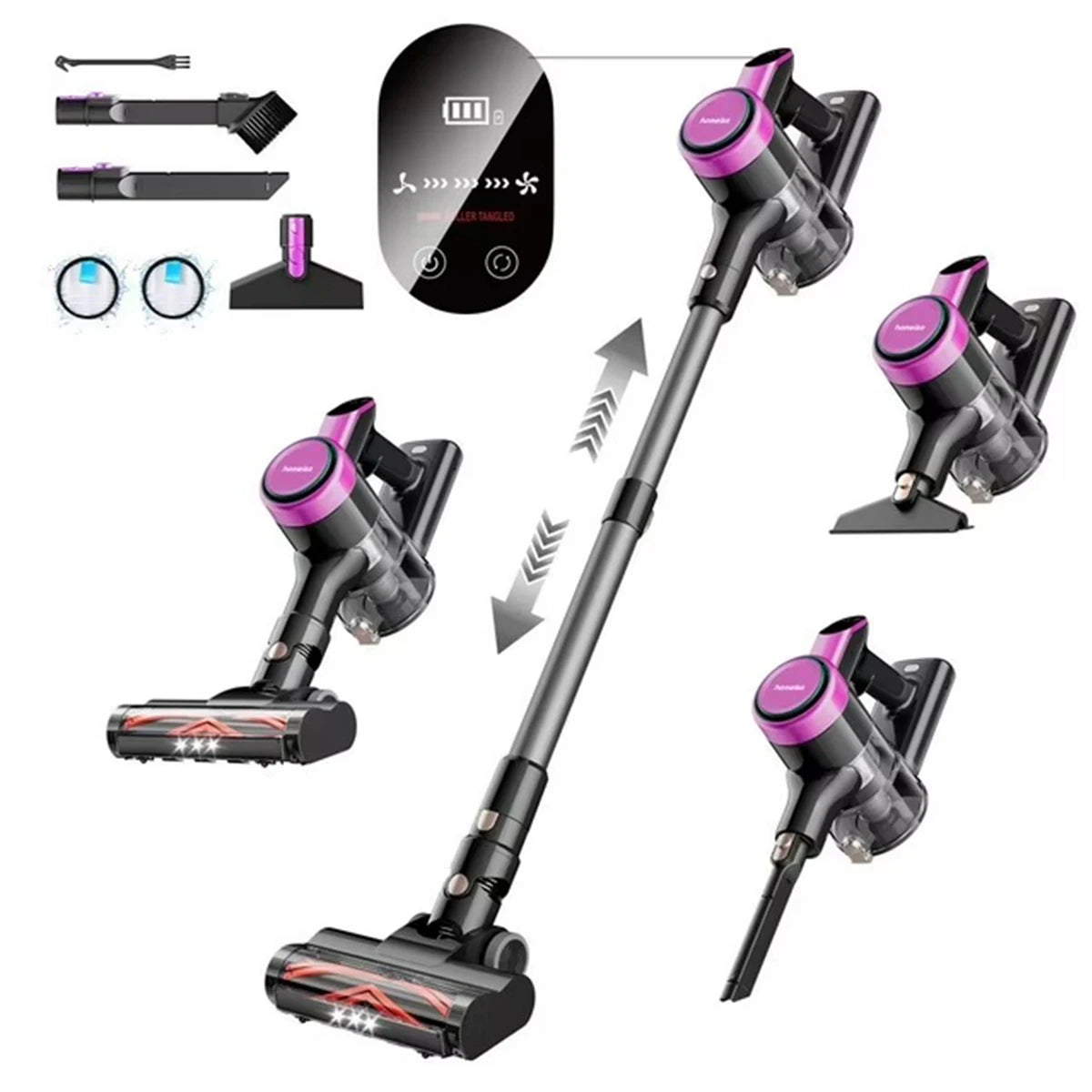 Homeika Cordless Vacuum: Powerful Cleaning, Effortless Living