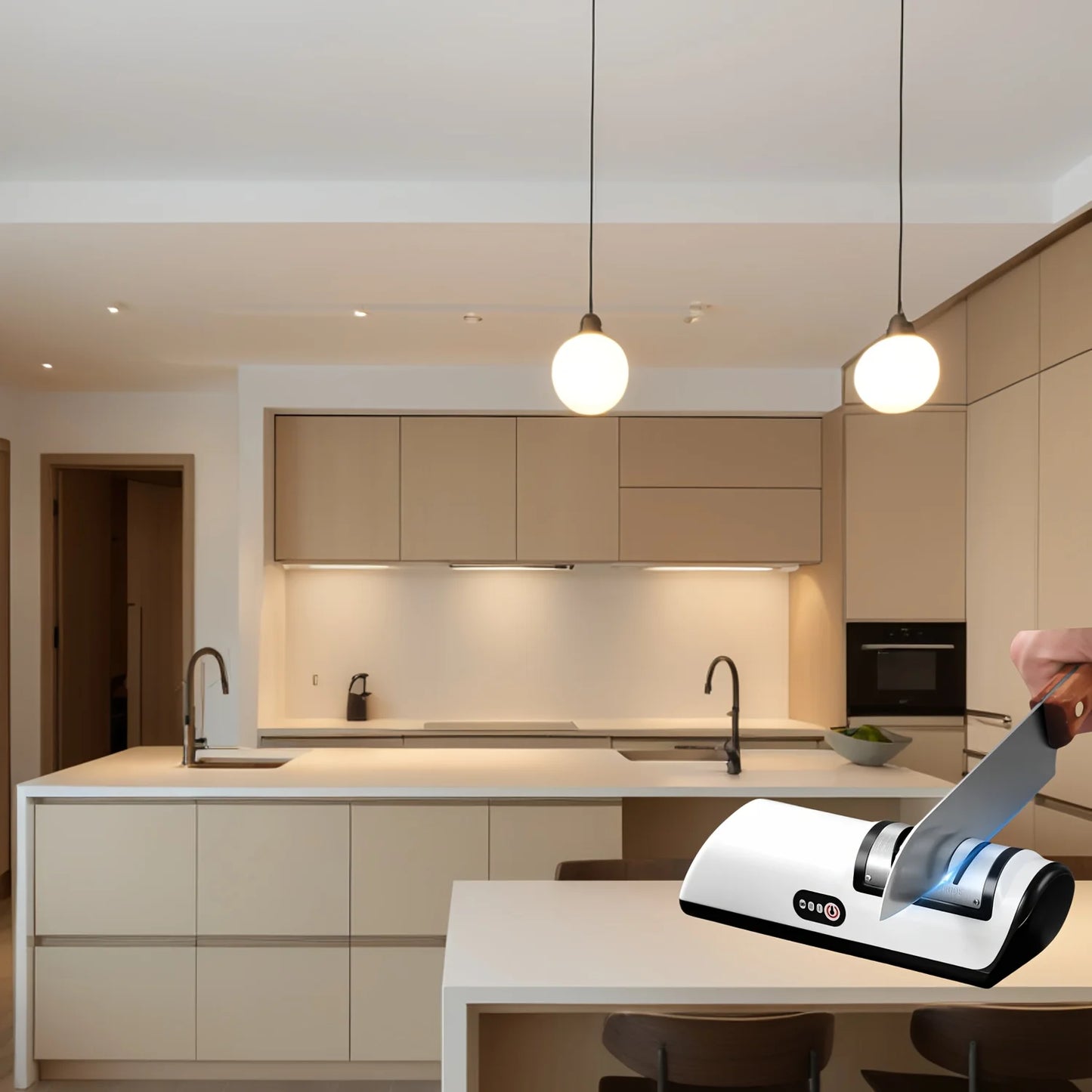 Electric Knife Sharpener: Professional & Automatic