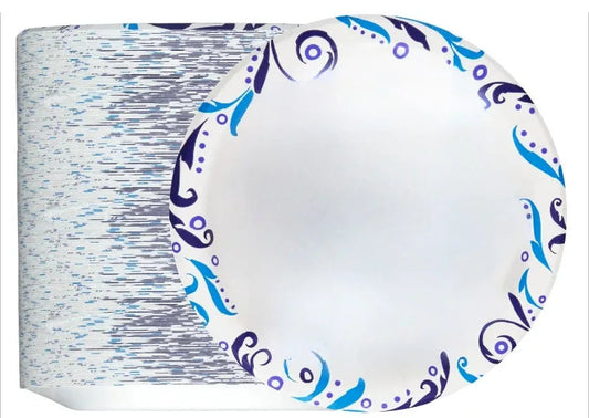 300 Everyday 8.5" Disposable Paper Plates for Party Parties