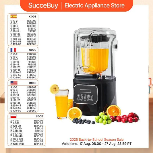 The Power of Silence: SucceBuy Professional Quiet Blender