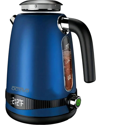1.7L Electric Kettle: 7 Temp Settings, LED Display, Fast Boil