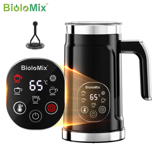 5-in-1 Milk Frother: Create Perfect Lattes at Home