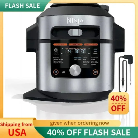 Ninja Foodi SMART XL 8-Qt. Pressure Cooker Steam Fryer