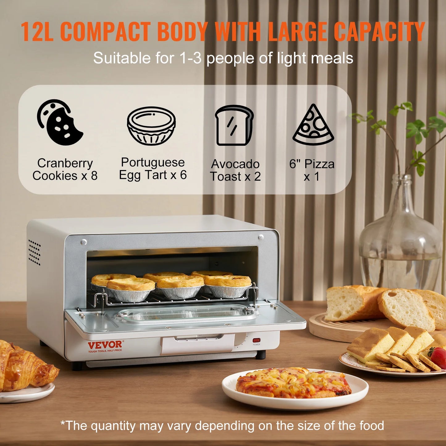 Crispy Delights: 5-in-1 Steam Oven Toaster