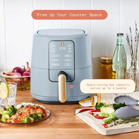 Beautiful 3-Qt Digital Air Fryer with TurboCrisp™ Technology