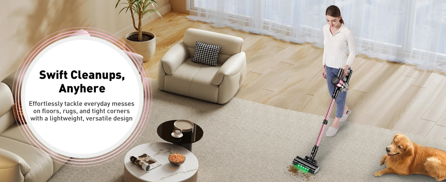 Ultimate Clean: 10-in-1 Cordless Vacuum with Powerful Suction