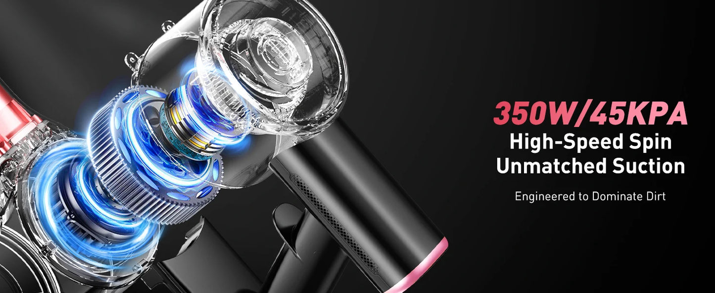 Ultimate Clean: 10-in-1 Cordless Vacuum with Powerful Suction
