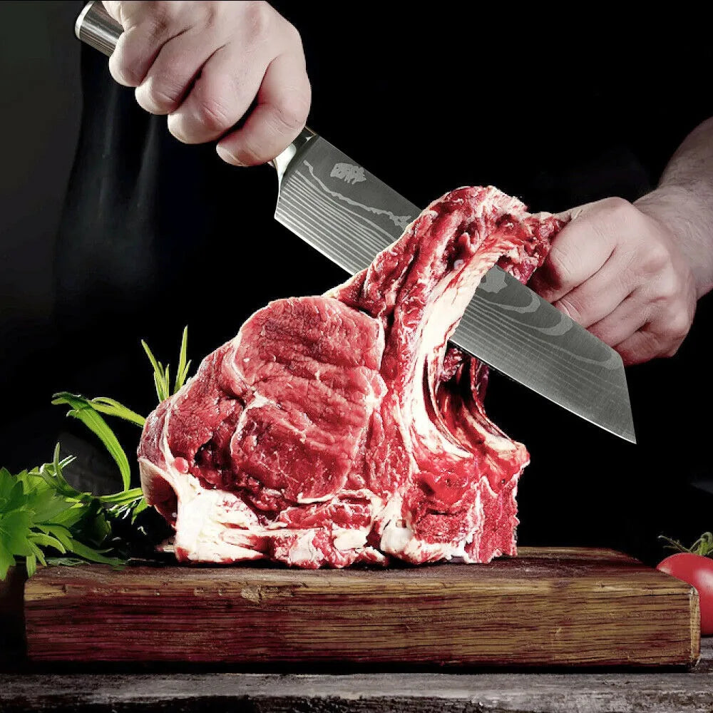 8-Inch Japanese Kiritsuke Knife: Precision Cutting for Every Dish