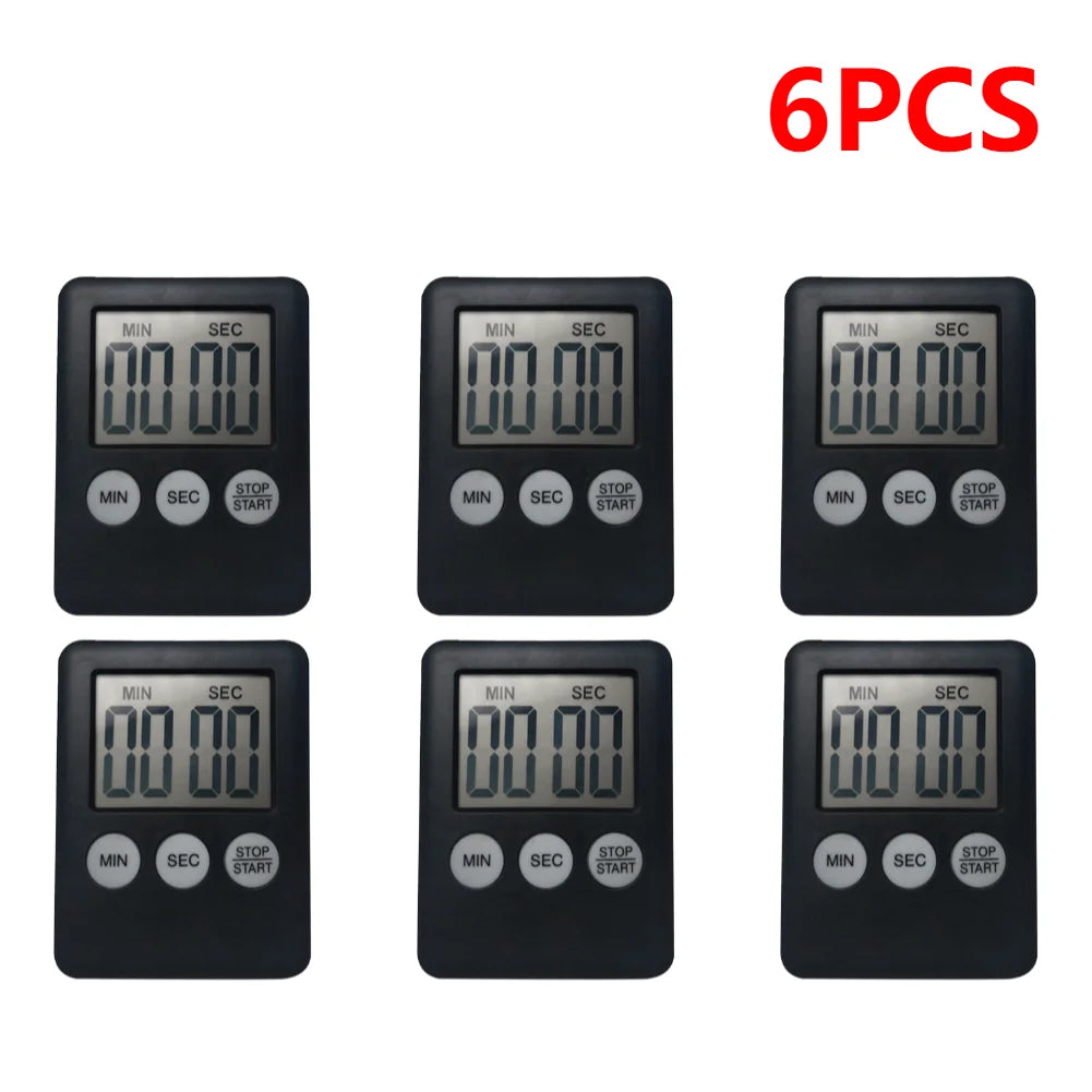 Multi-Pack Digital Timer: Kitchen, Sports & More!