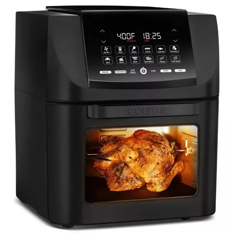 Gourmia 14QT Digital Air Fryer Oven: 12-in-1 Multi-Cooker