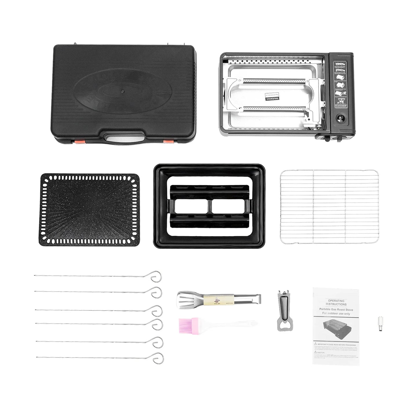 Portable Butane Gas Grill: Camp, Picnic, BBQ Anywhere!