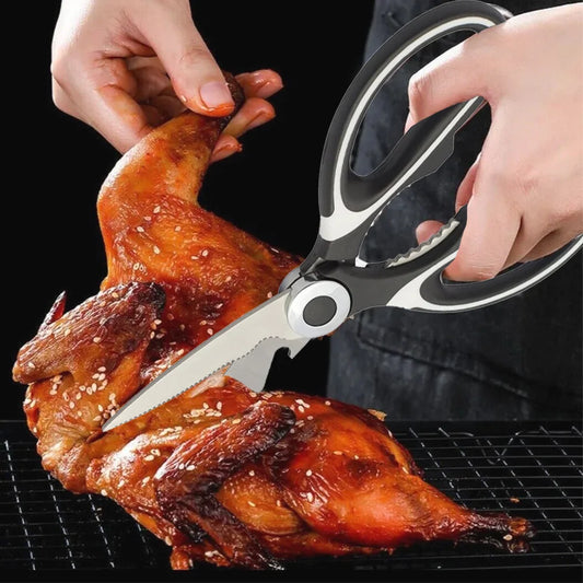 Ultimate Kitchen Shears: Multi-Purpose Stainless Steel Scissors