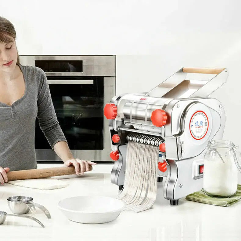 550W Electric Pasta Maker: Make Fresh Noodles & Dumplings