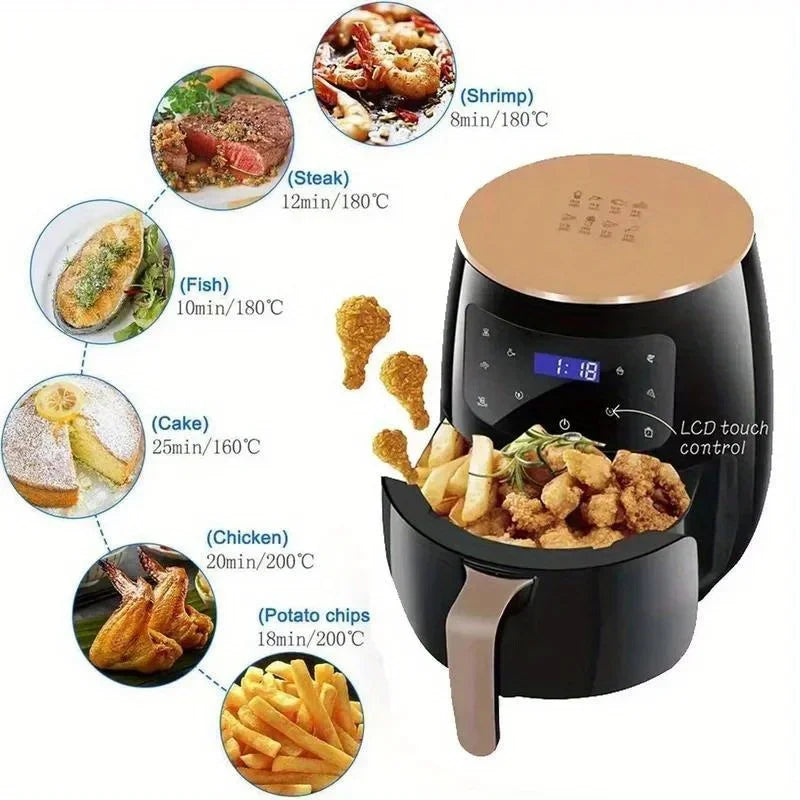 6L Digital Touch Air Fryer - Healthy & Delicious Cooking