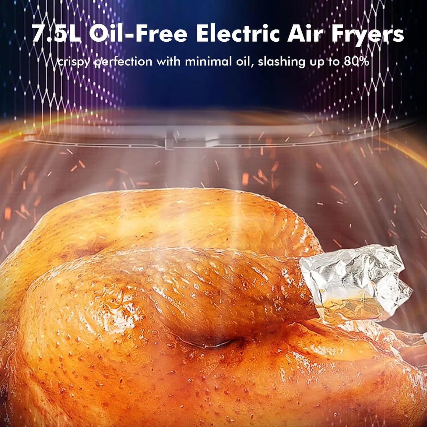 7.5QT Air Fryer: Healthy & Delicious Meals Made Easy