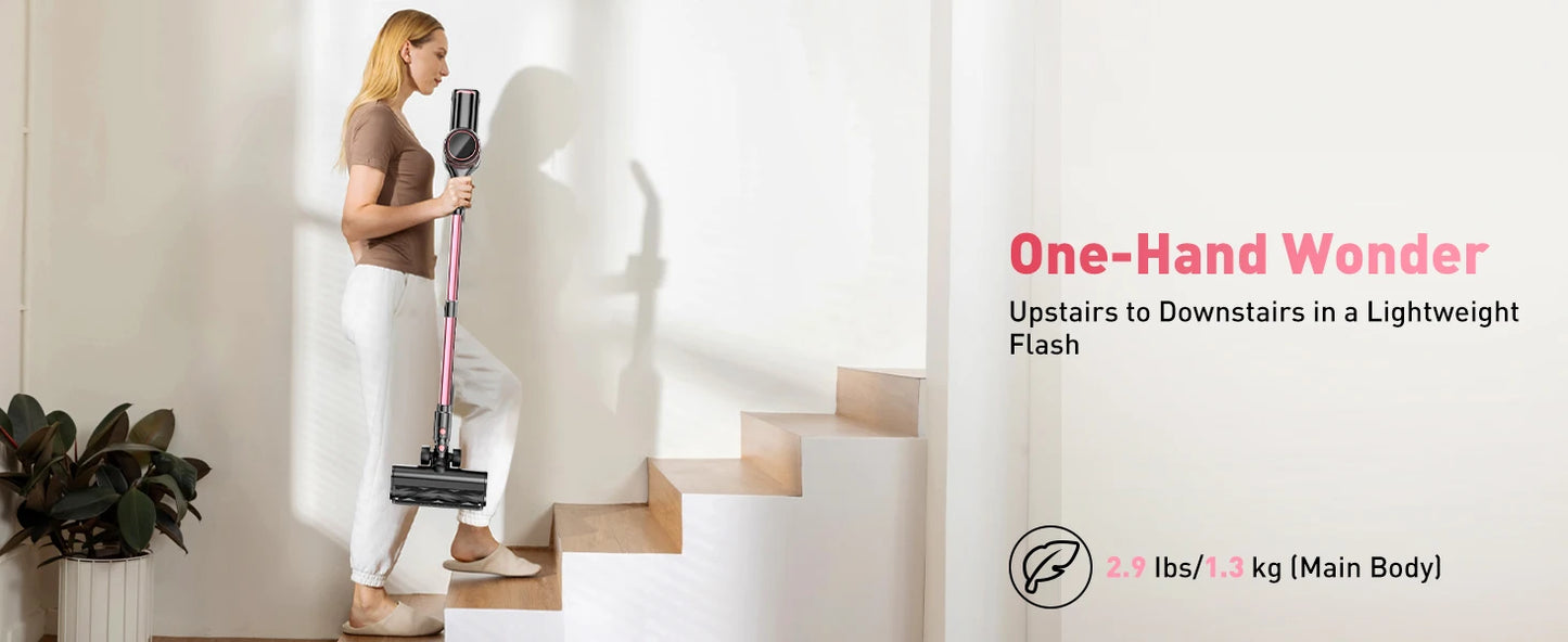 Ultimate Clean: 10-in-1 Cordless Vacuum with Powerful Suction